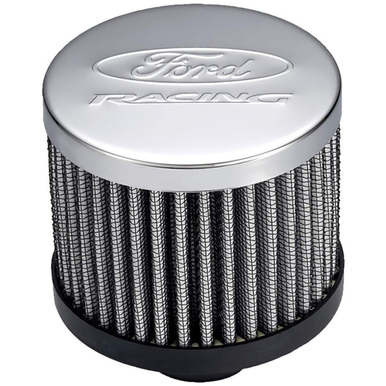 Ford Racing Push In Valve Cover Breather Filter w/Ford Racing Logo Top - 302-236