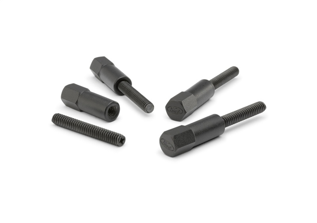 Ford Racing Valve Cover Hold Down Mini-Nuts - Black Crinkle - 302-316