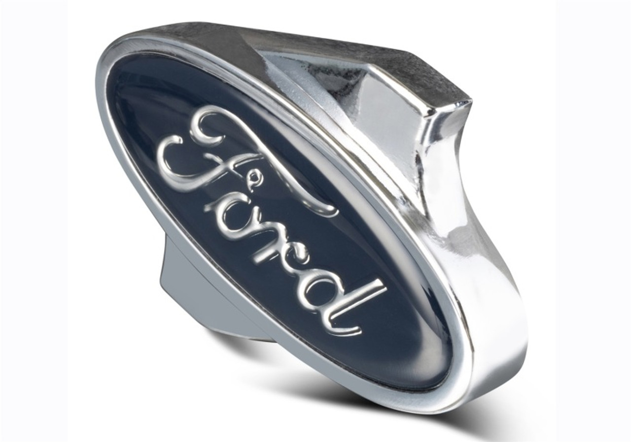 Ford Racing Air Cleaner Nut w/ Ford Logo - Chrome - 302-333