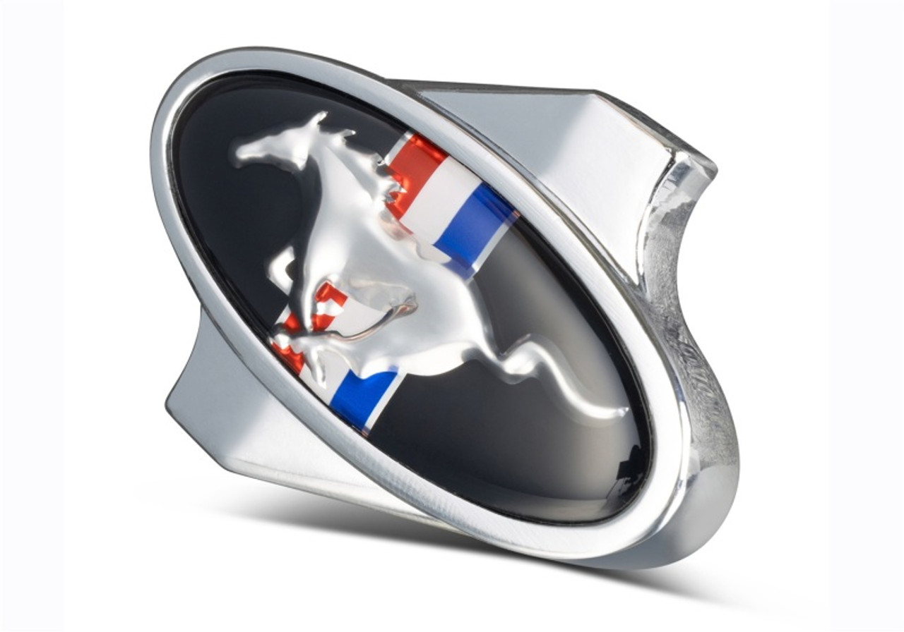 Ford Racing Chrome Air Cleaner Nut w/ Mustang Logo - 302-337