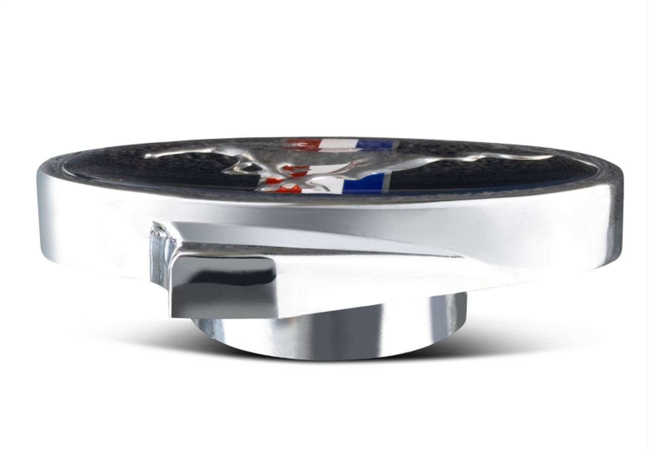 Ford Racing Chrome Air Cleaner Nut w/ Mustang Logo - 302-337