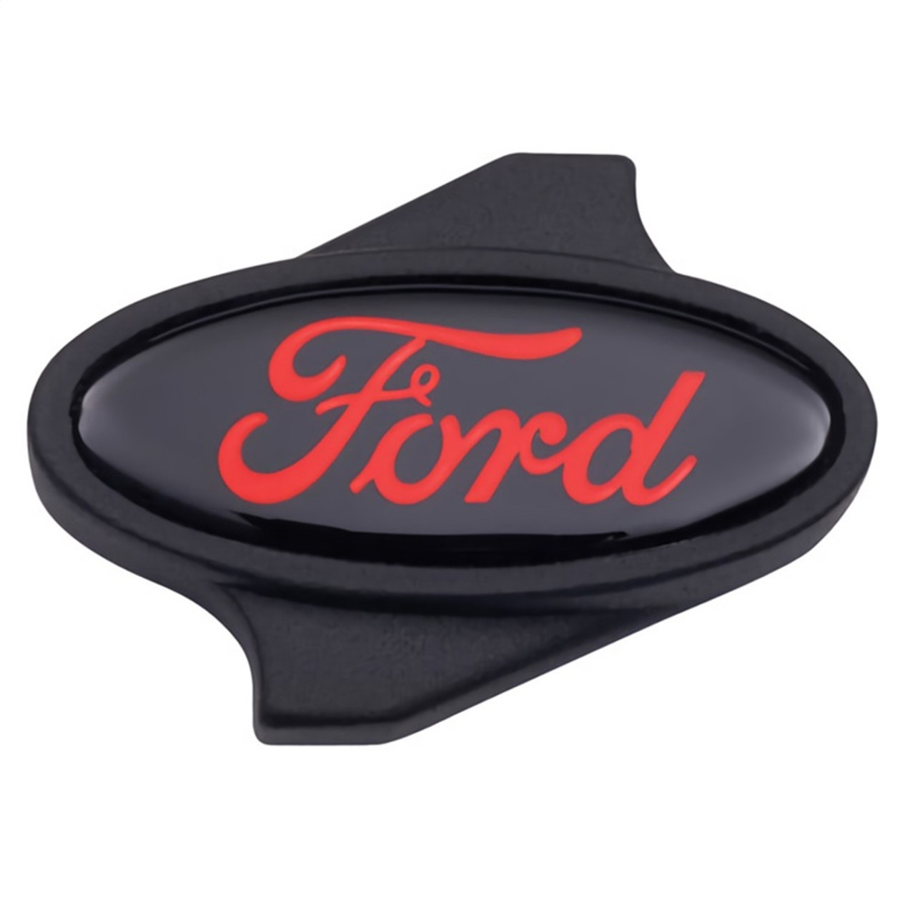 Ford Racing Air Cleaner Nut w/ Red Ford Logo - Black - 302-339