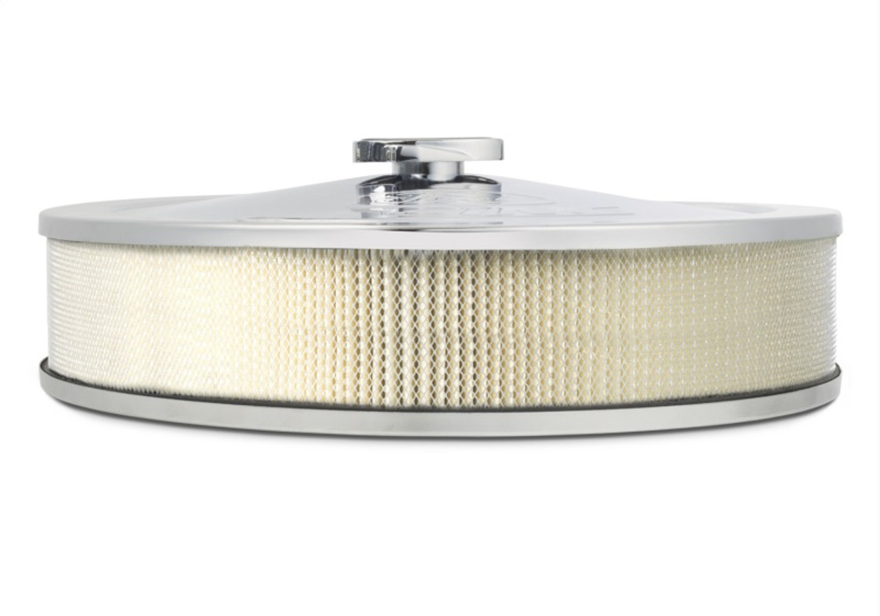 Ford Racing Chrome Air Cleaner w/ Emblem - 302-350
