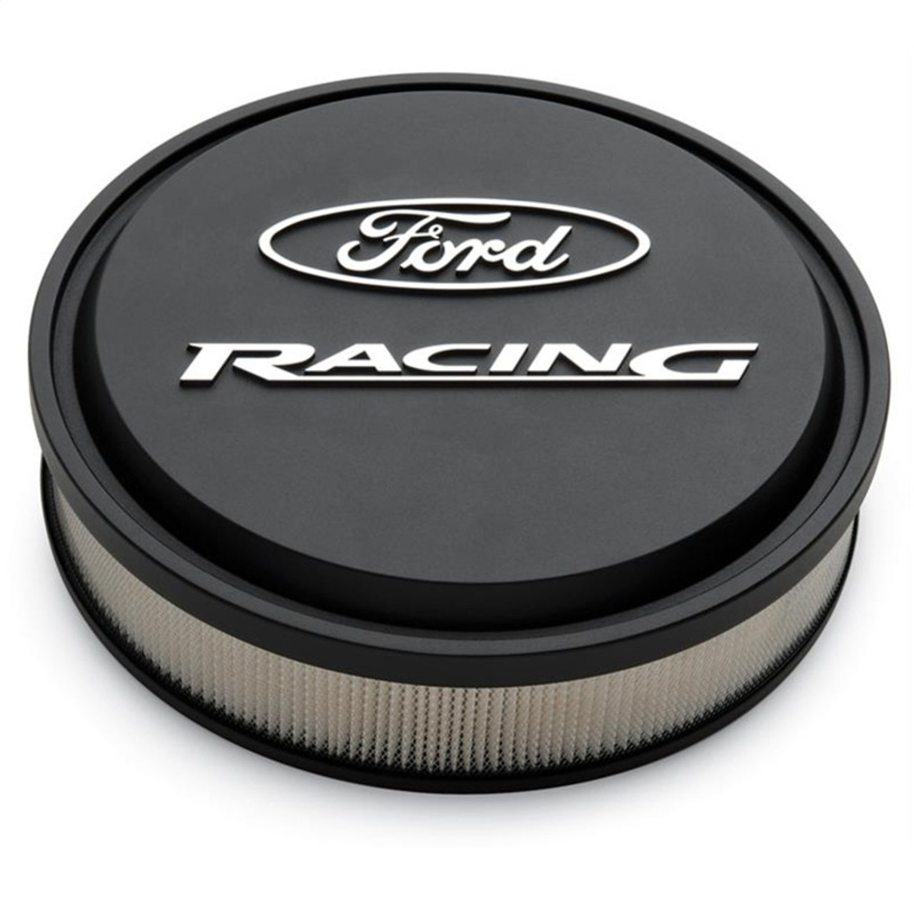 Ford Racing Black Slant Edge Air Cleaner Assembly - 302-380