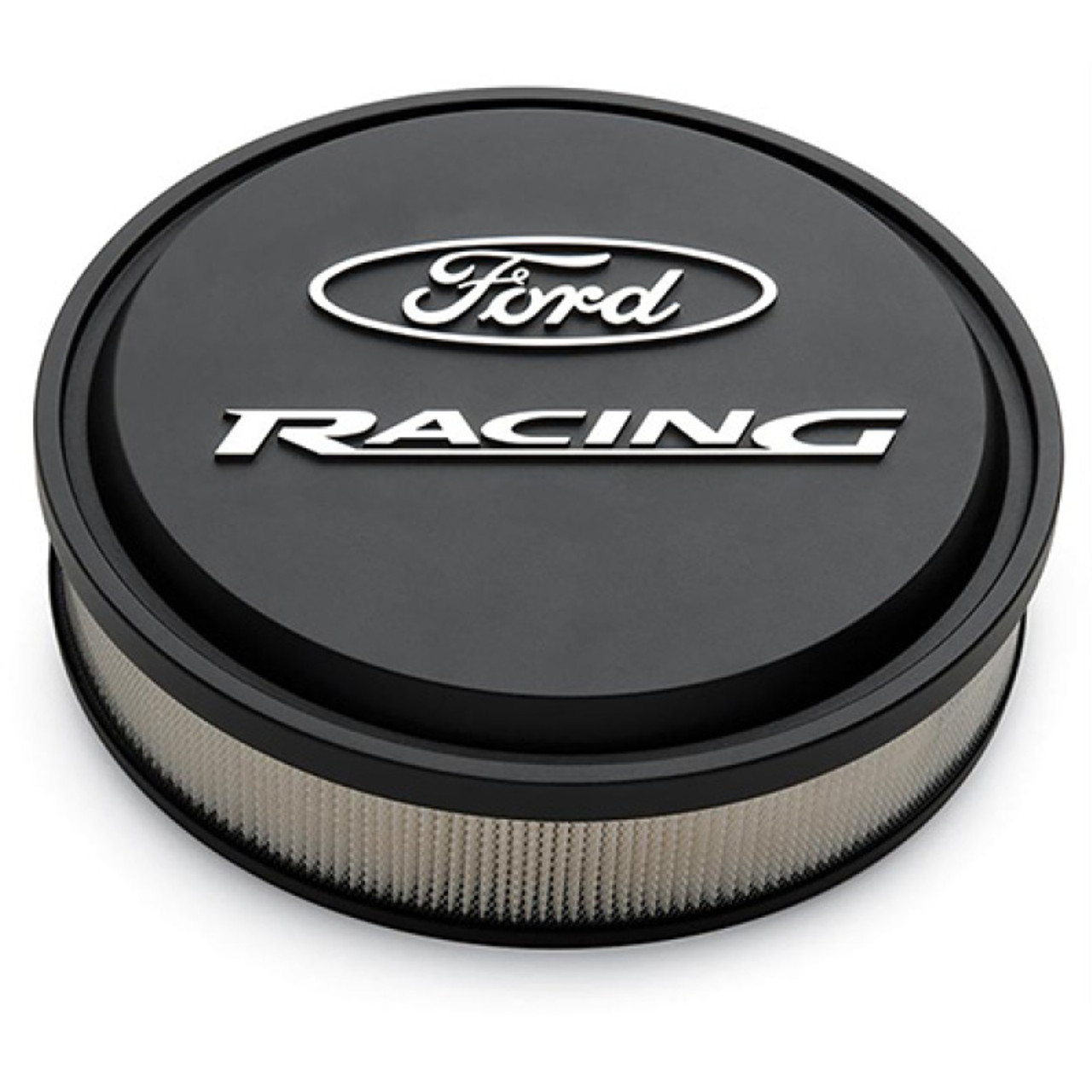 Ford Racing Black Slant Edge Air Cleaner Assembly - 302-380