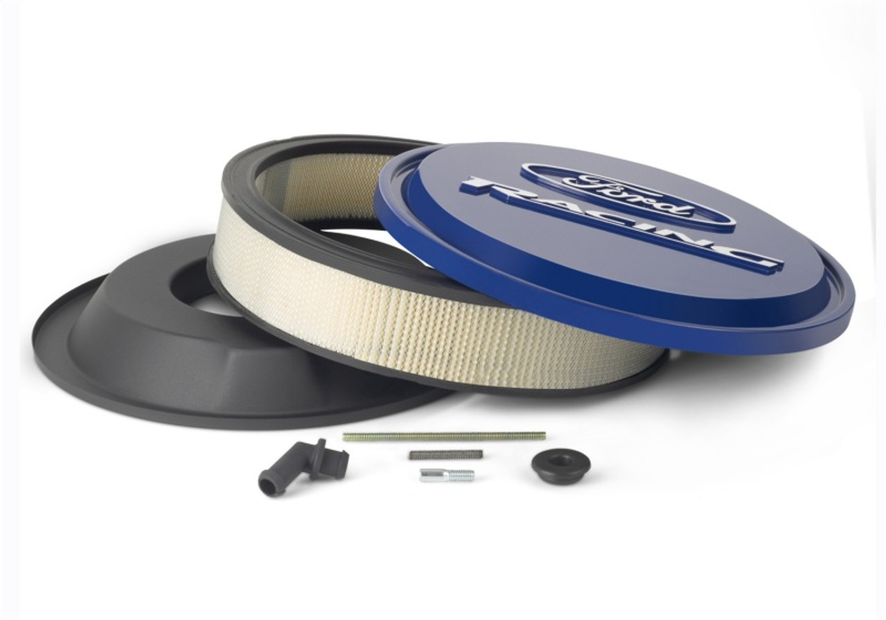 Ford Racing Blue Slant Edge Air Cleaner - 302-381