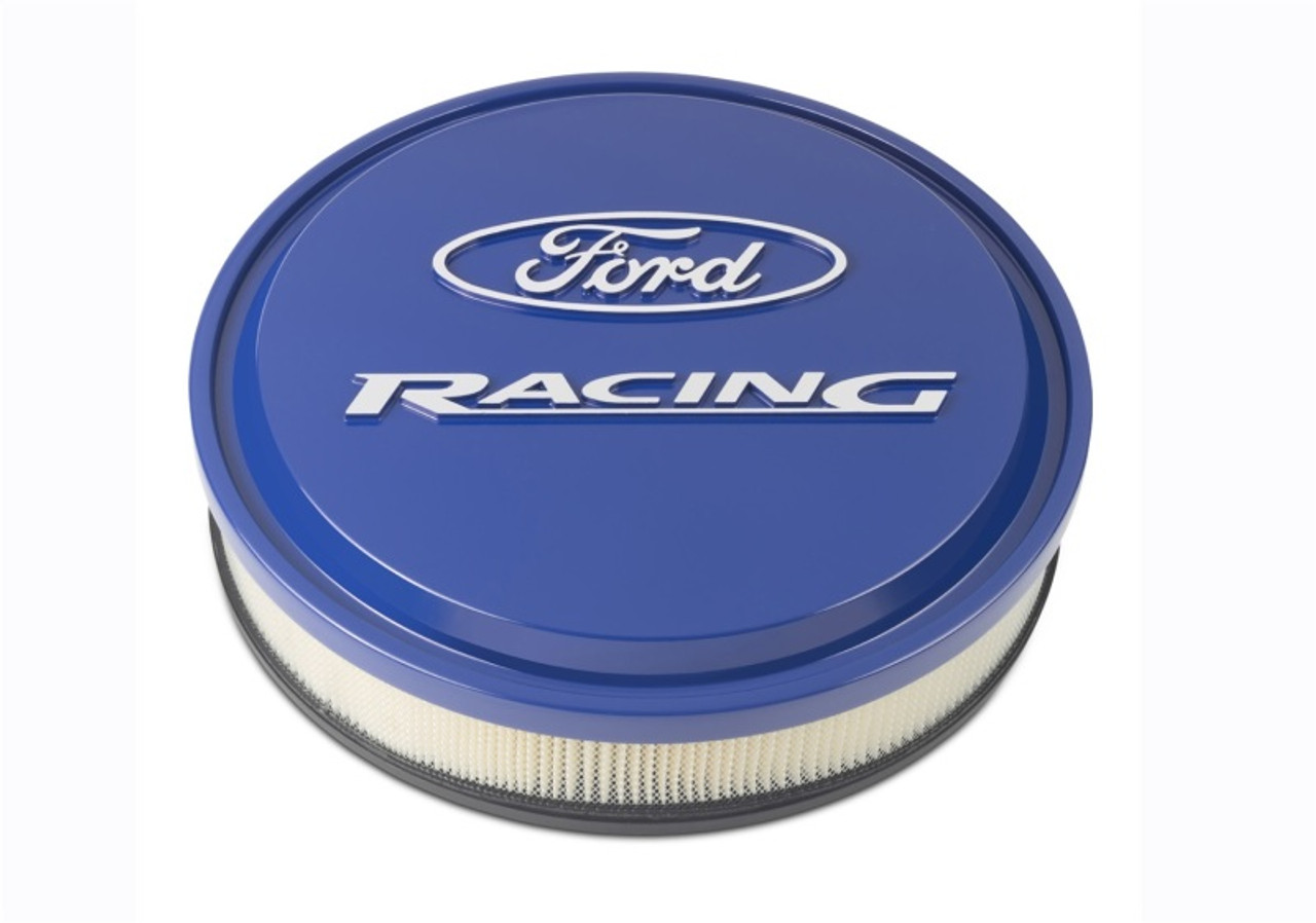 Ford Racing Blue Slant Edge Air Cleaner - 302-381