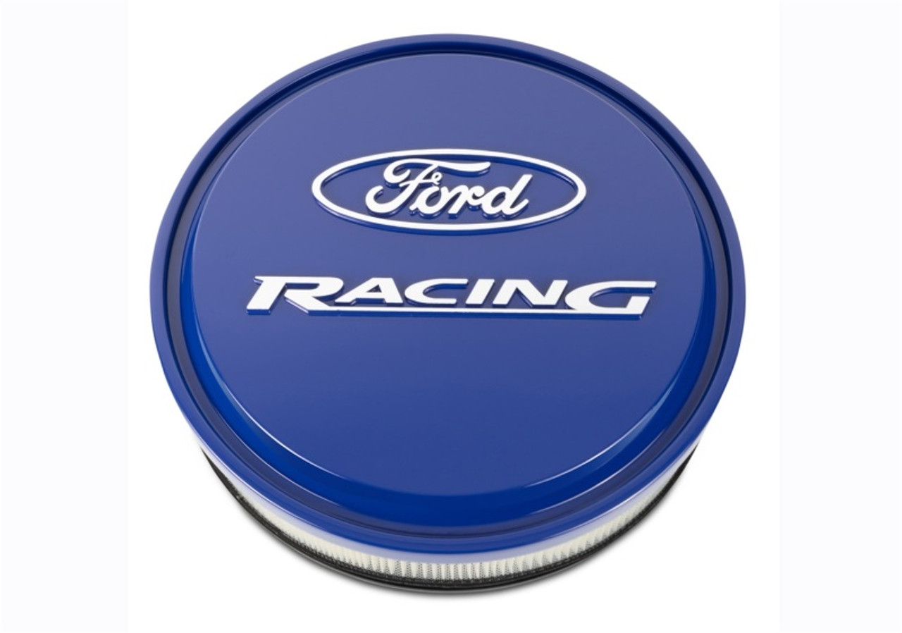 Ford Racing Blue Slant Edge Air Cleaner - 302-381