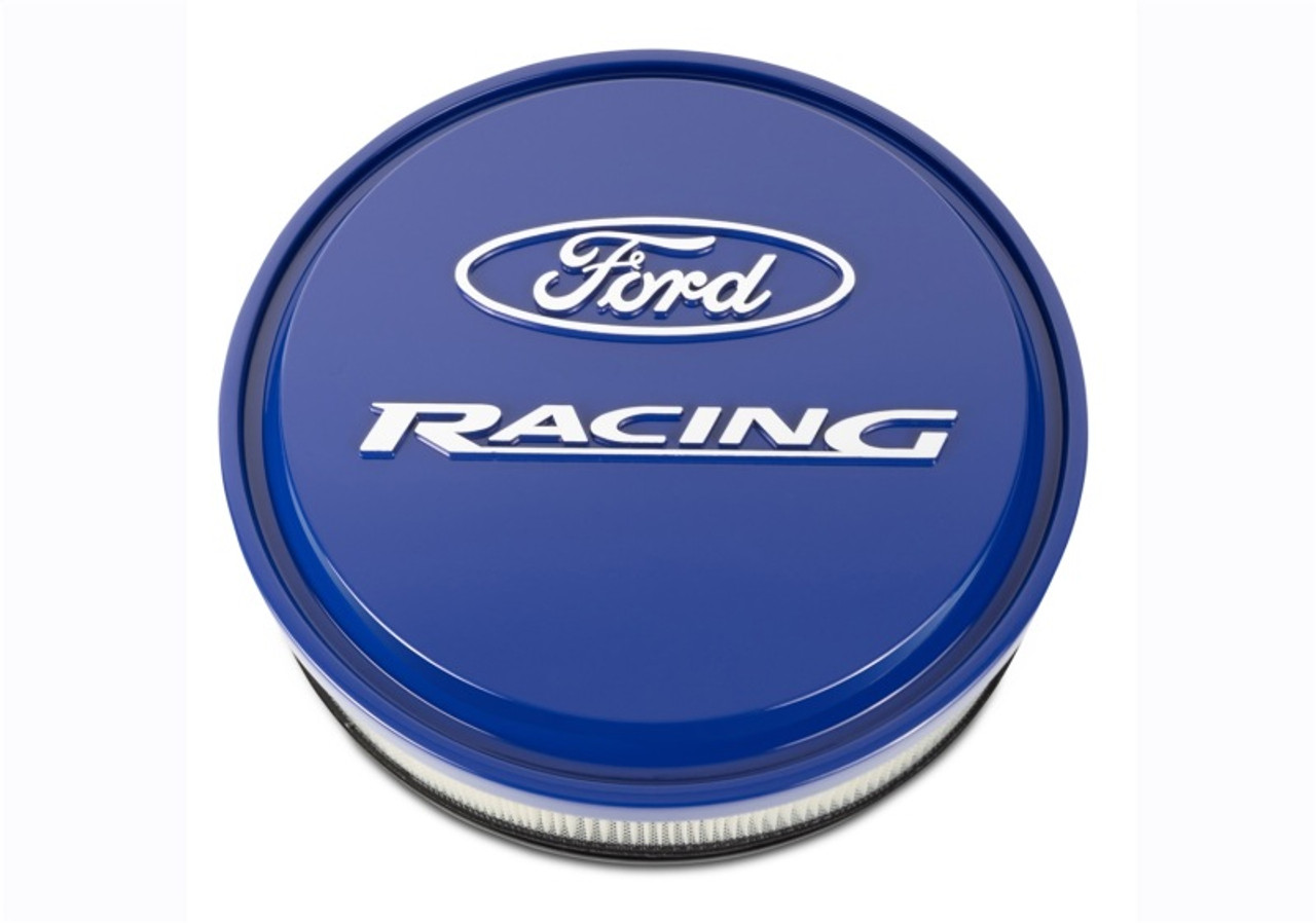Ford Racing Blue Slant Edge Air Cleaner - 302-381