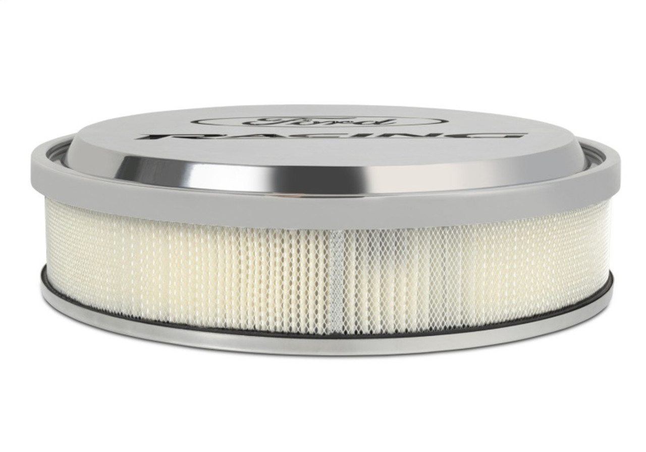 Ford Racing Polished Slant Edge Air Cleaner - 302-383