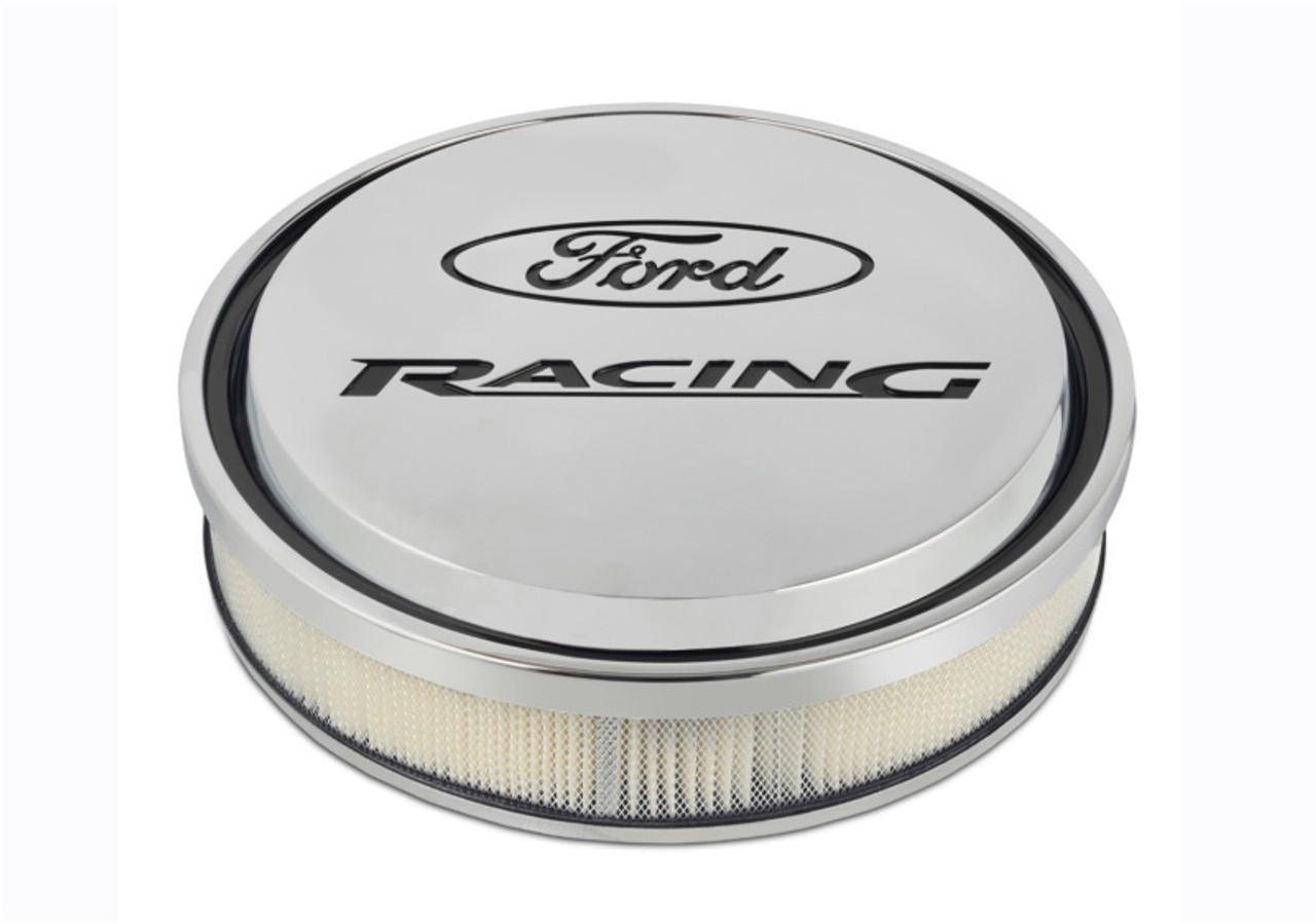 Ford Racing Polished Slant Edge Air Cleaner - 302-383