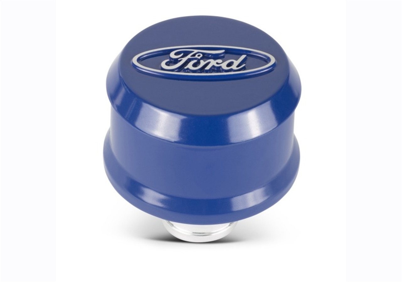 Ford racing Slant Edge Breather - Blue - 302-436