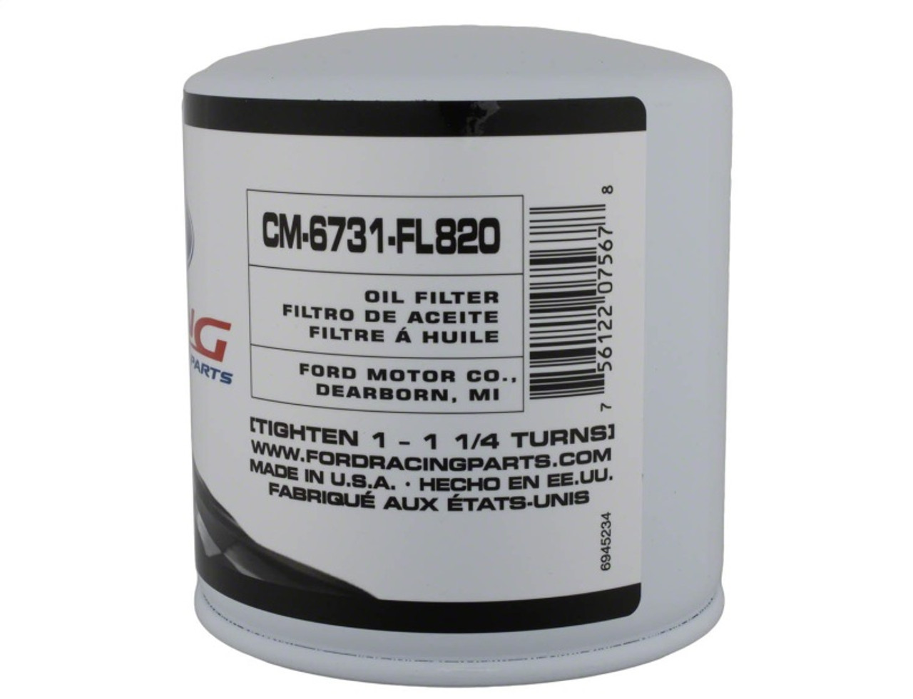 Ford Racing High Performance Oil Filter - CM-6731-FL820