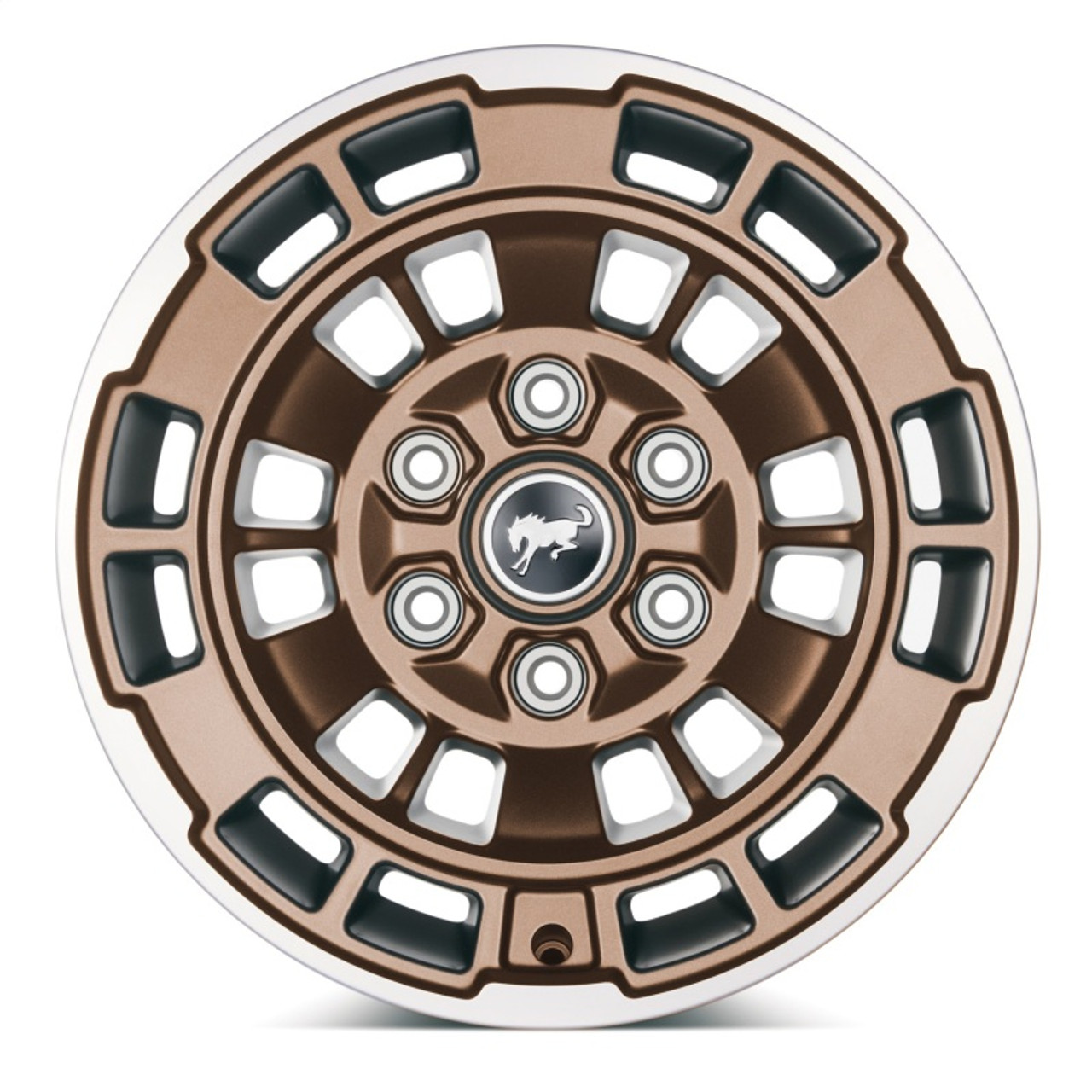 Ford Racing Bronco 17x8.5in Single Wheel - Sinister Bronze - M-1007-P1785BRN