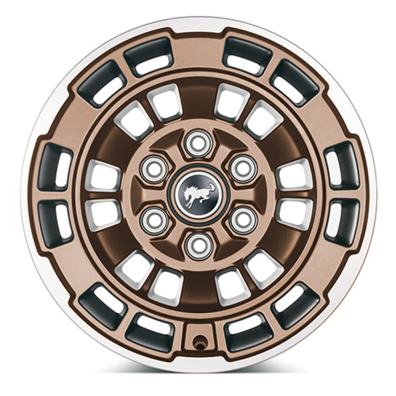 Ford Racing Bronco 17x8.5in Single Wheel - Sinister Bronze - M-1007-P1785BRN