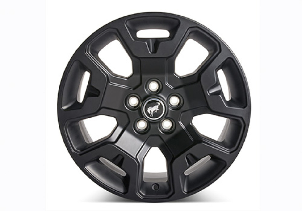 Ford Racing 21-24 Bronco Sport 17x7in Single Wheel - Low Gloss Black - M-1007-S17BSB