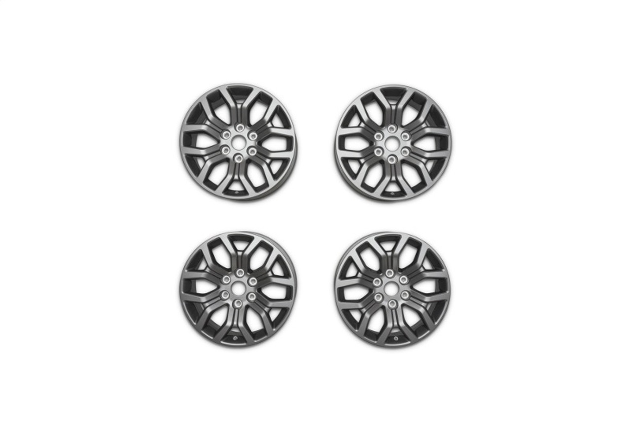 Ford Racing 15-22 F-150 18x7.5in Matte Gray Wheel Kit - M-1007K-1875G