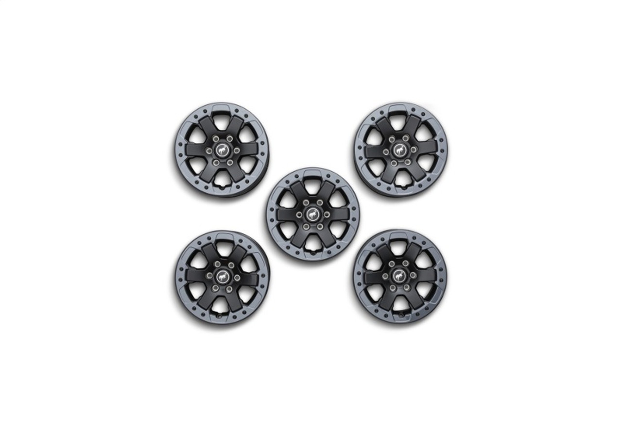 Ford Racing 21-23 Bronco 17inx8in Badlands Bead Lock Capable Wheel Kit - M-1007K-DC178B