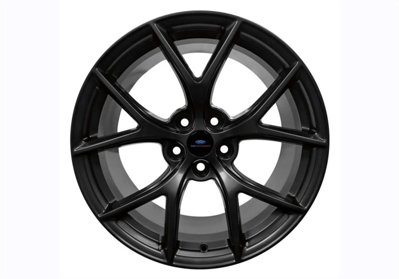 Ford Racing 15-20 Mustang19x10.5in & 19x11in Wheel Kit w/TPMS - Matte Black - M-1007K-DC19XMB