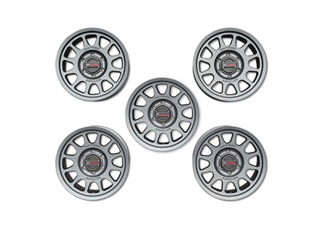 Ford Racing Bronco 17x8.5in Method Wheel & Center Cap - Gray - M-1007K-M1785KG