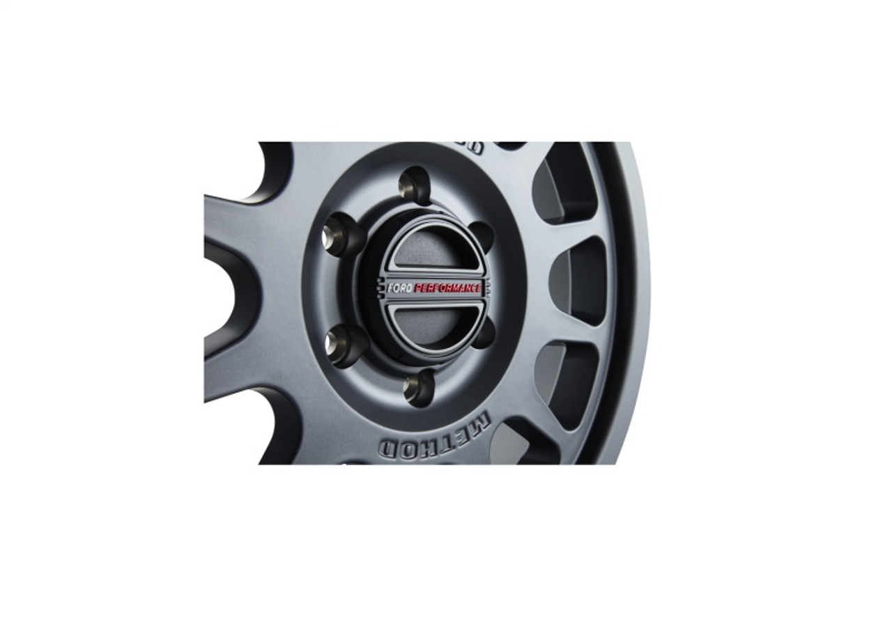 Ford Racing Bronco 17x8.5in Method Wheel & Center Cap - Gray - M-1007K-M1785KG