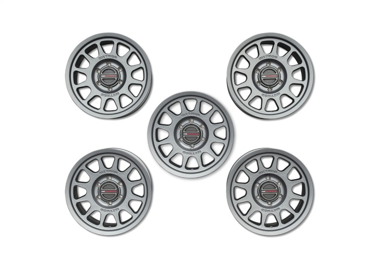 Ford Racing Bronco 17x8.5in Method Wheel & Center Cap - Gray - M-1007K-M1785KG