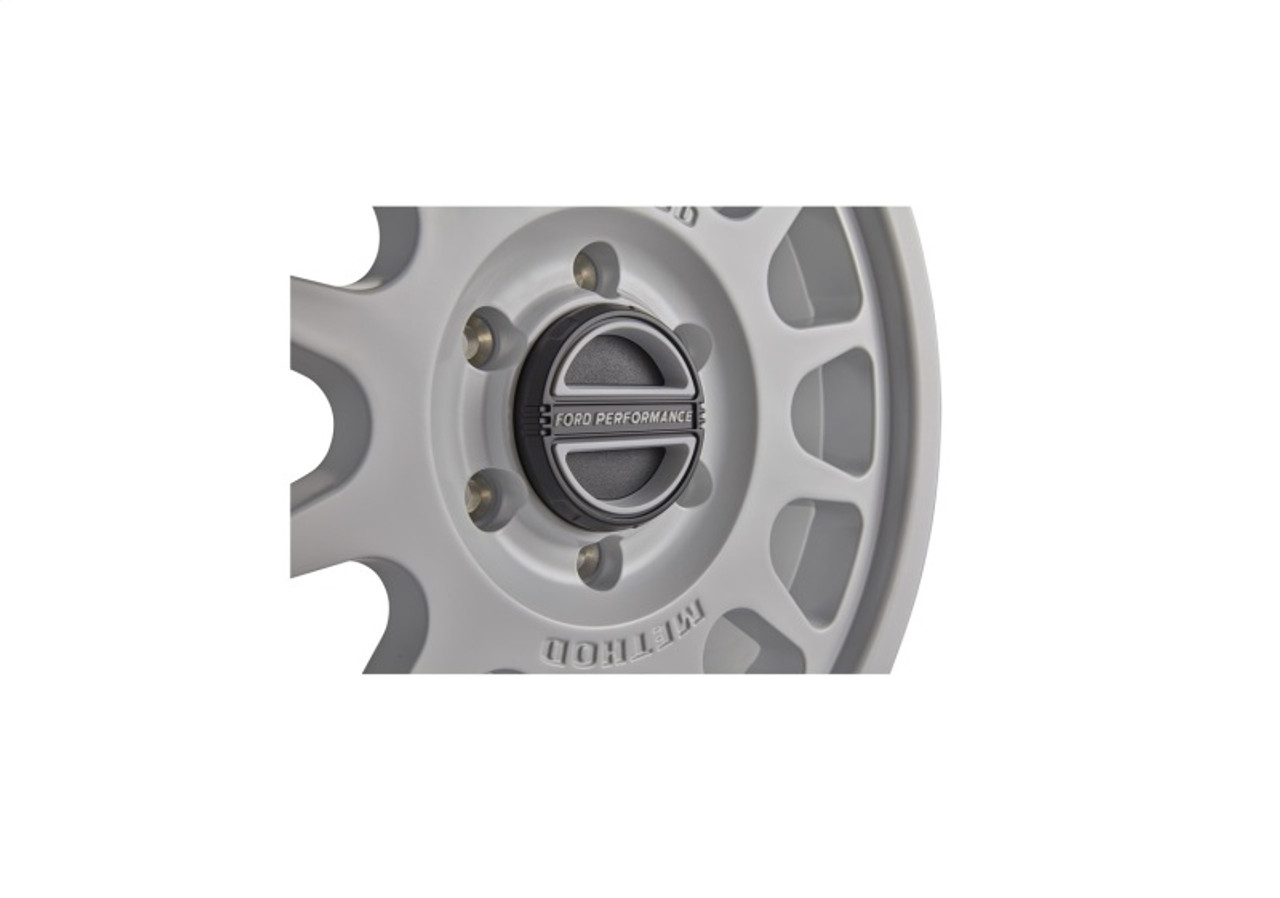 Ford Racing Bronco 17x8.5in Method Wheel & Center Cap - White - M-1007K-M1785KW