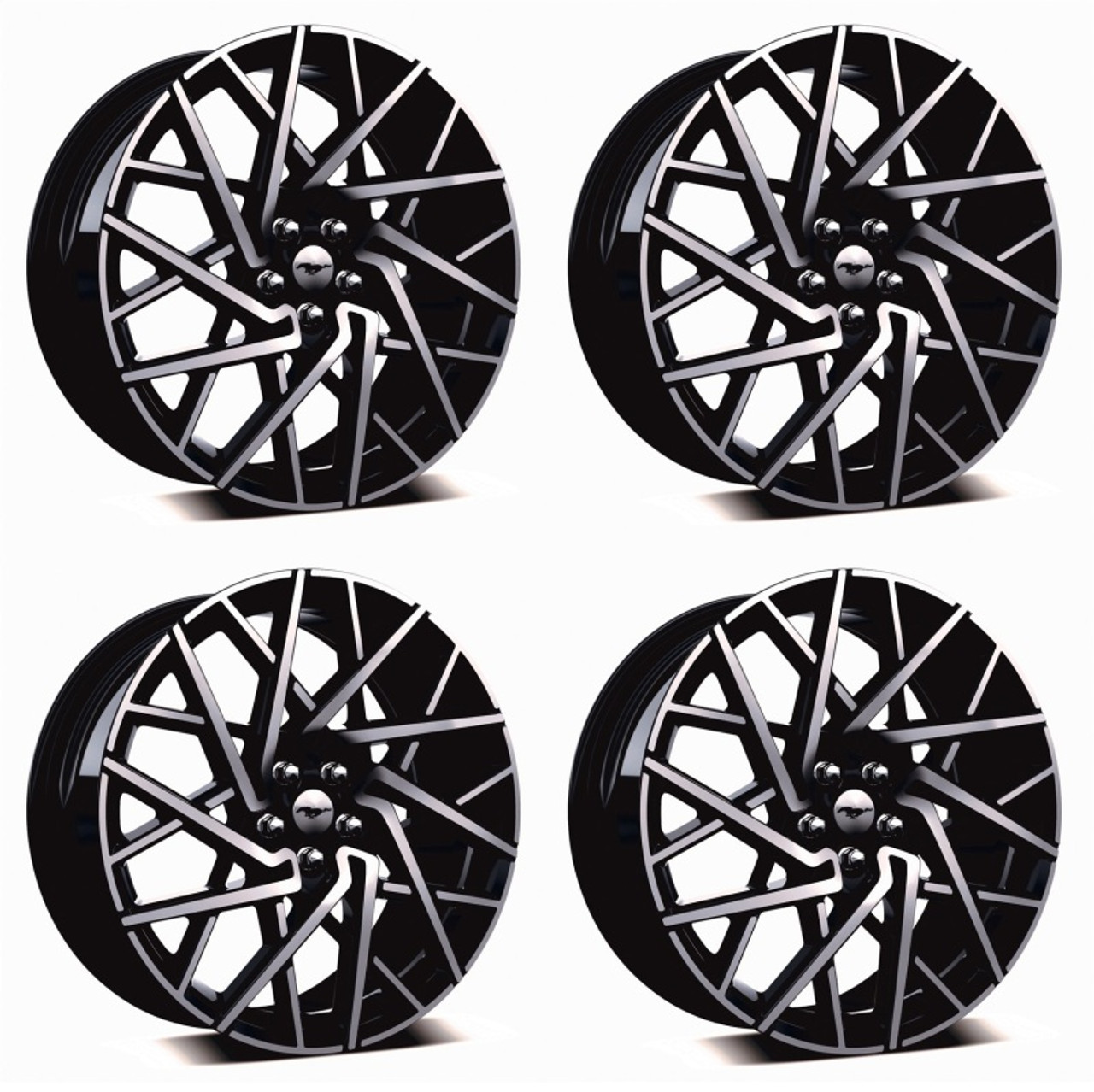 Ford Racing 21-22 Mach-E 20in Machined Face Wheel Kit - M-1007K-M2080