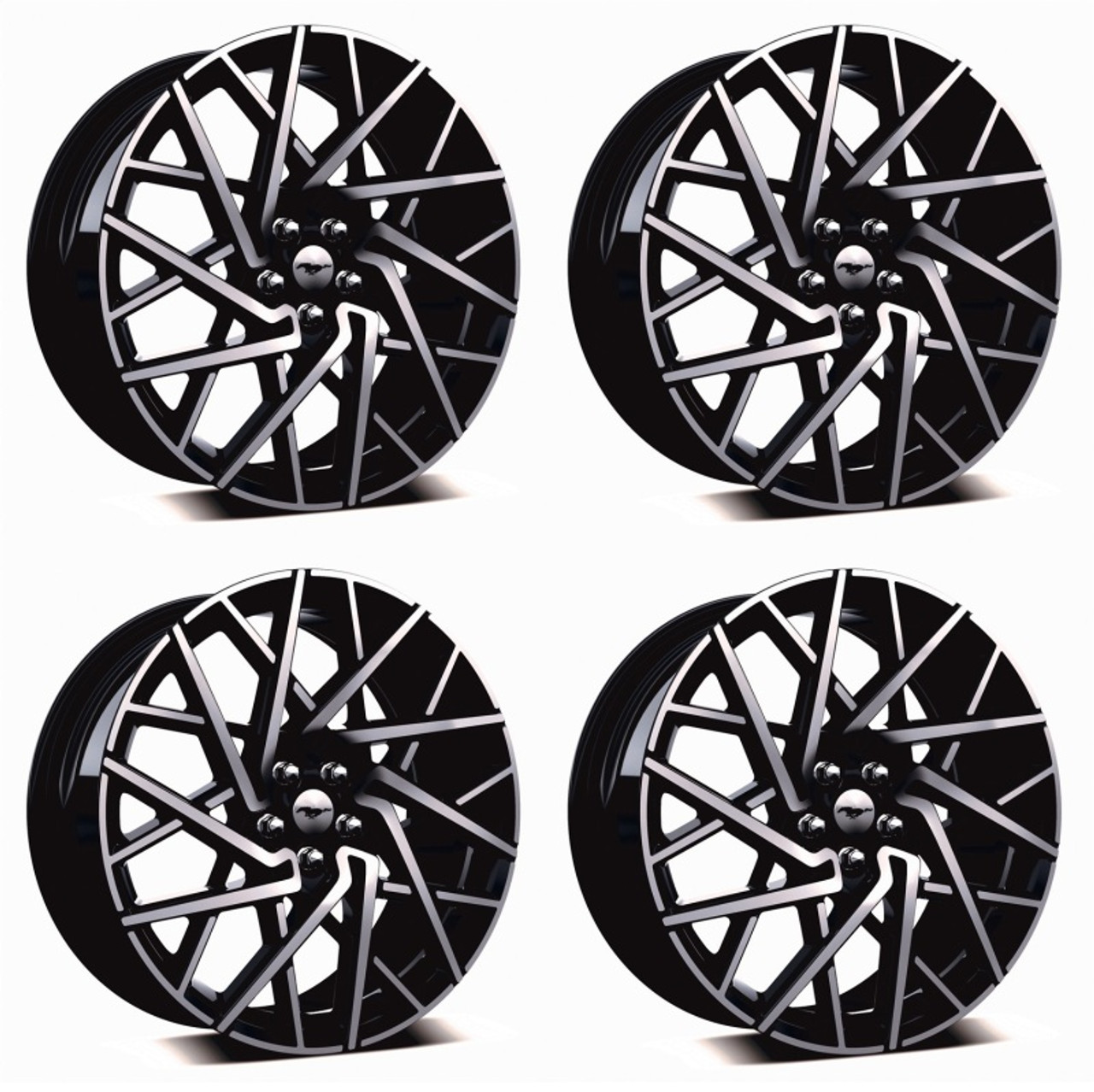 Ford Racing 21-22 Mach-E 20in Machined Face Wheel Kit - M-1007K-M2080