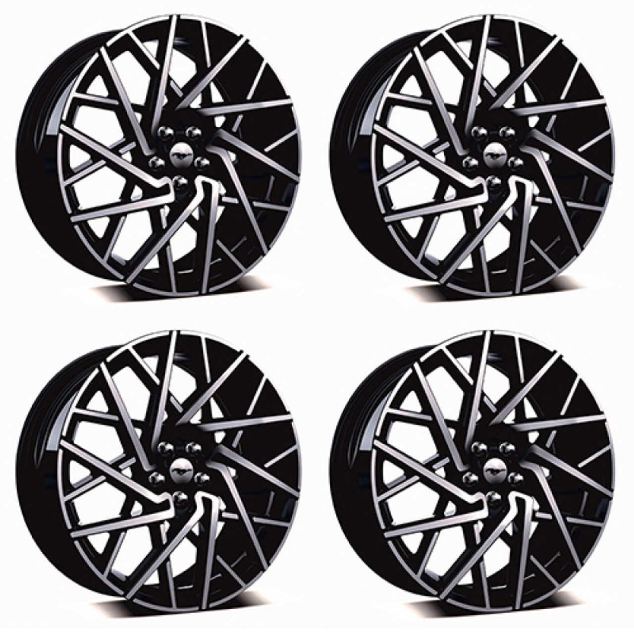 Ford Racing 21-22 Mach-E 20in Machined Face Wheel Kit - M-1007K-M2080