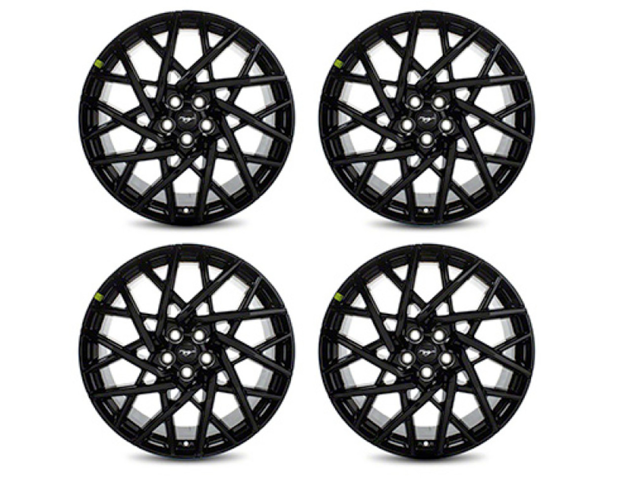 Ford Racing 21-24 Mustang Mach-E 20in Wheel Kit - Black Gloss - M-1007K-M2080G