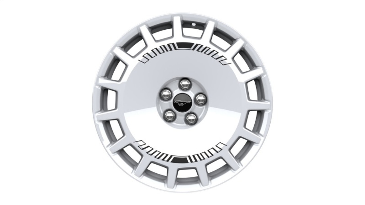 Ford Racing 21-24 Mustang Mach-E Gloss White Rally Wheel Kit - M-1007K-MMER