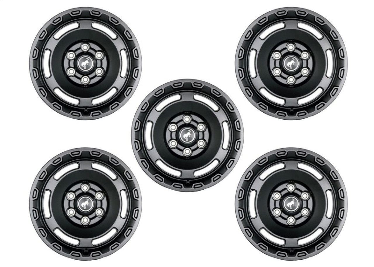 Ford Racing 21-23 Bronco Everglades Wheel Kit - Carbonized Gray - M-1007K-P1785E