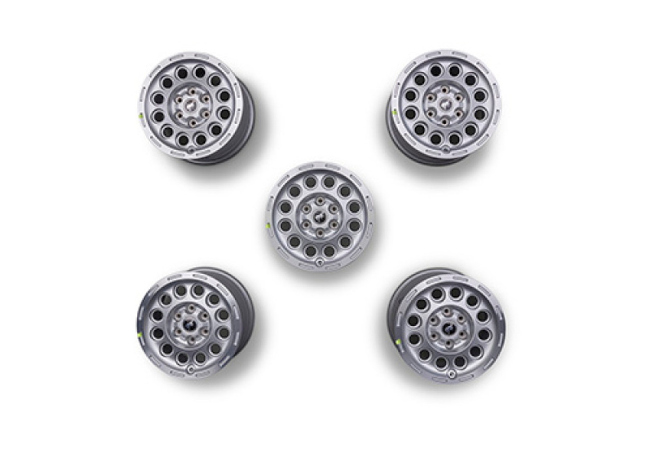 Ford Racing 2021+ Bronco 17x8in Silver Wheel Kit - M-1007K-P178S