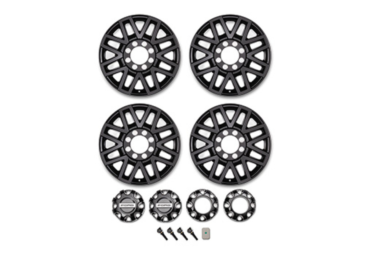 Ford Racing 23-24 Super Duty 20x8in Premium Black Painted Aluminum Wheel - M-1007K-SU2008EB2