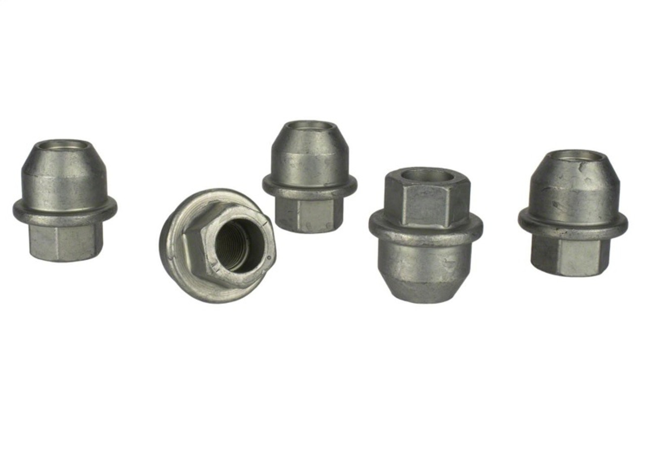 Ford Racing 05-14 Mustang 1/2in -20 Thread Cone Seat Open Lug Nut Kit (5 Lug Nuts) - M-1012-H