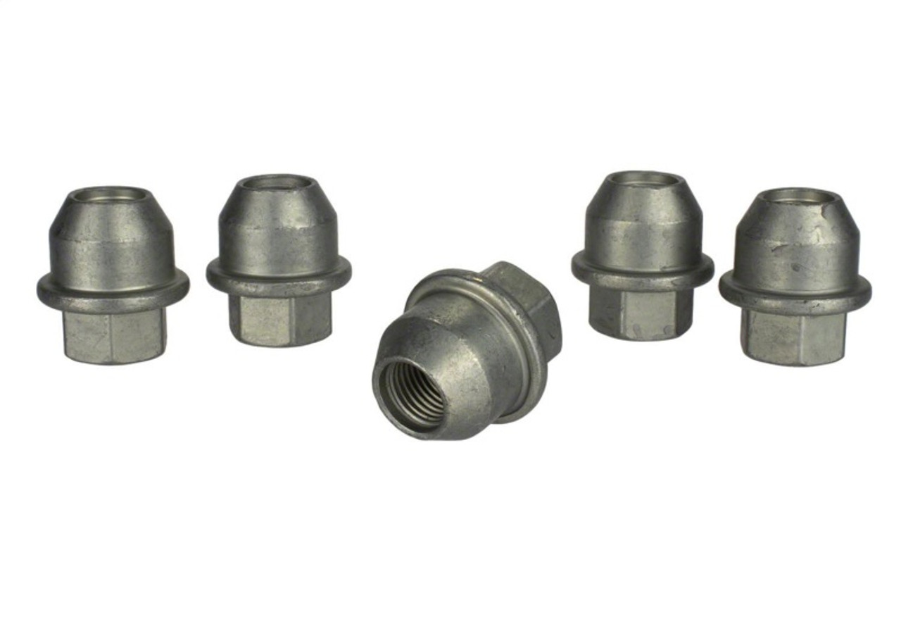 Ford Racing 05-14 Mustang 1/2in -20 Thread Cone Seat Open Lug Nut Kit (5 Lug Nuts) - M-1012-H