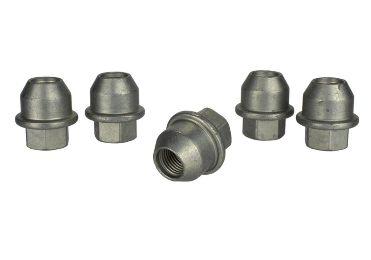 Ford Racing 05-14 Mustang 1/2in -20 Thread Cone Seat Open Lug Nut Kit (5 Lug Nuts) - M-1012-H