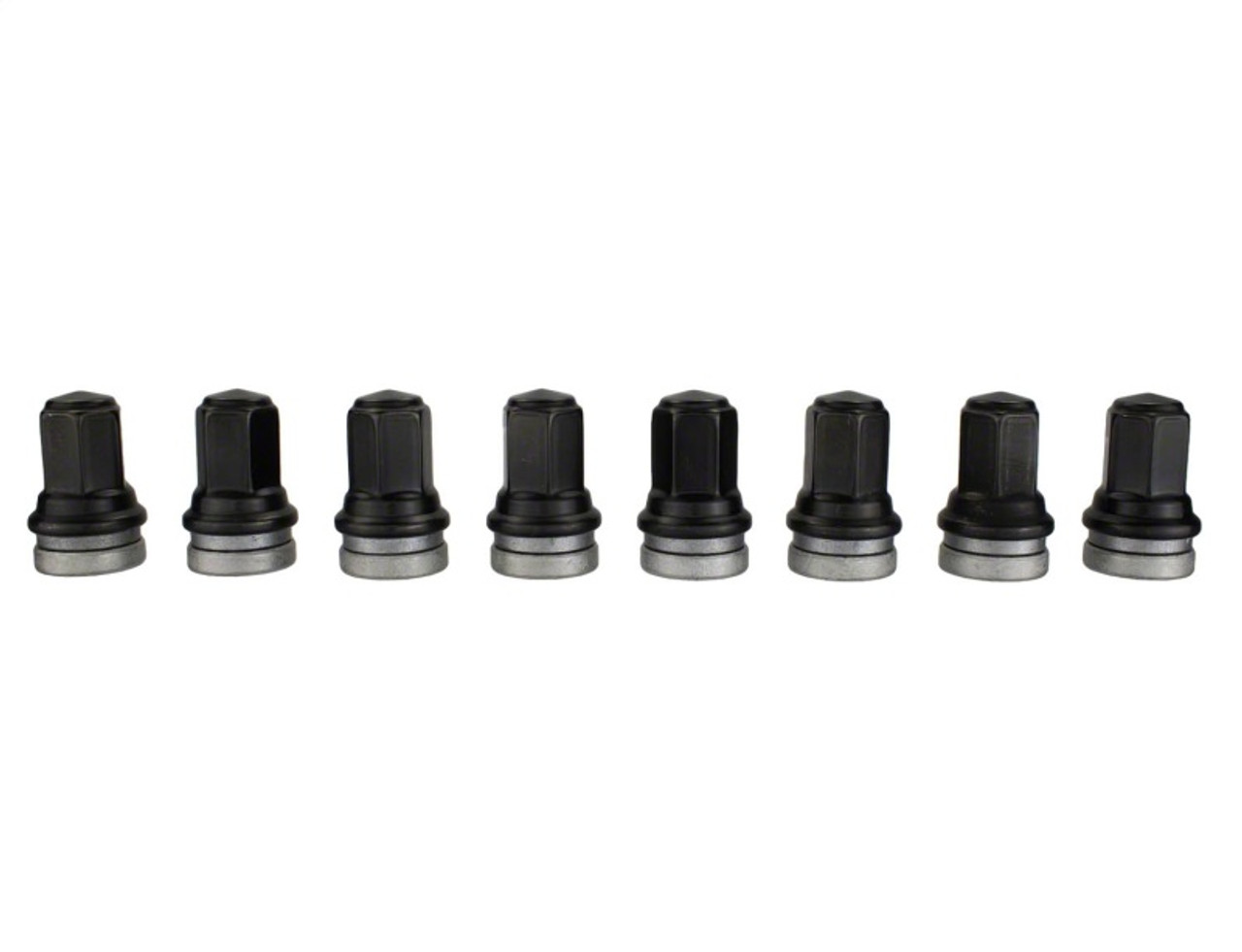 Ford Racing M14 x 1.5 Black Lug Nut - Set of 8 - M-1012-SB