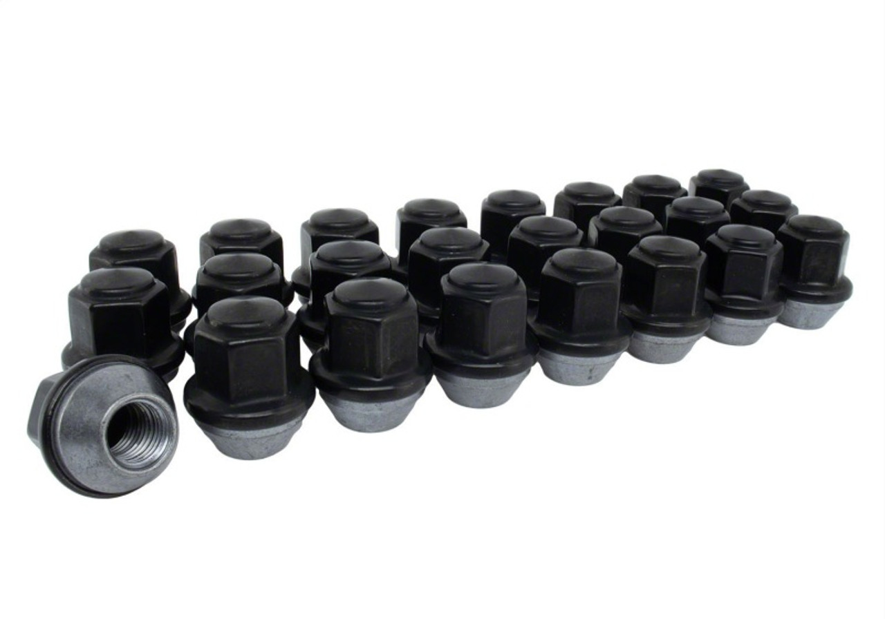 Ford Racing M12 x 1.5 Black Lug Nut - Set of 24 - M-1012K-BR