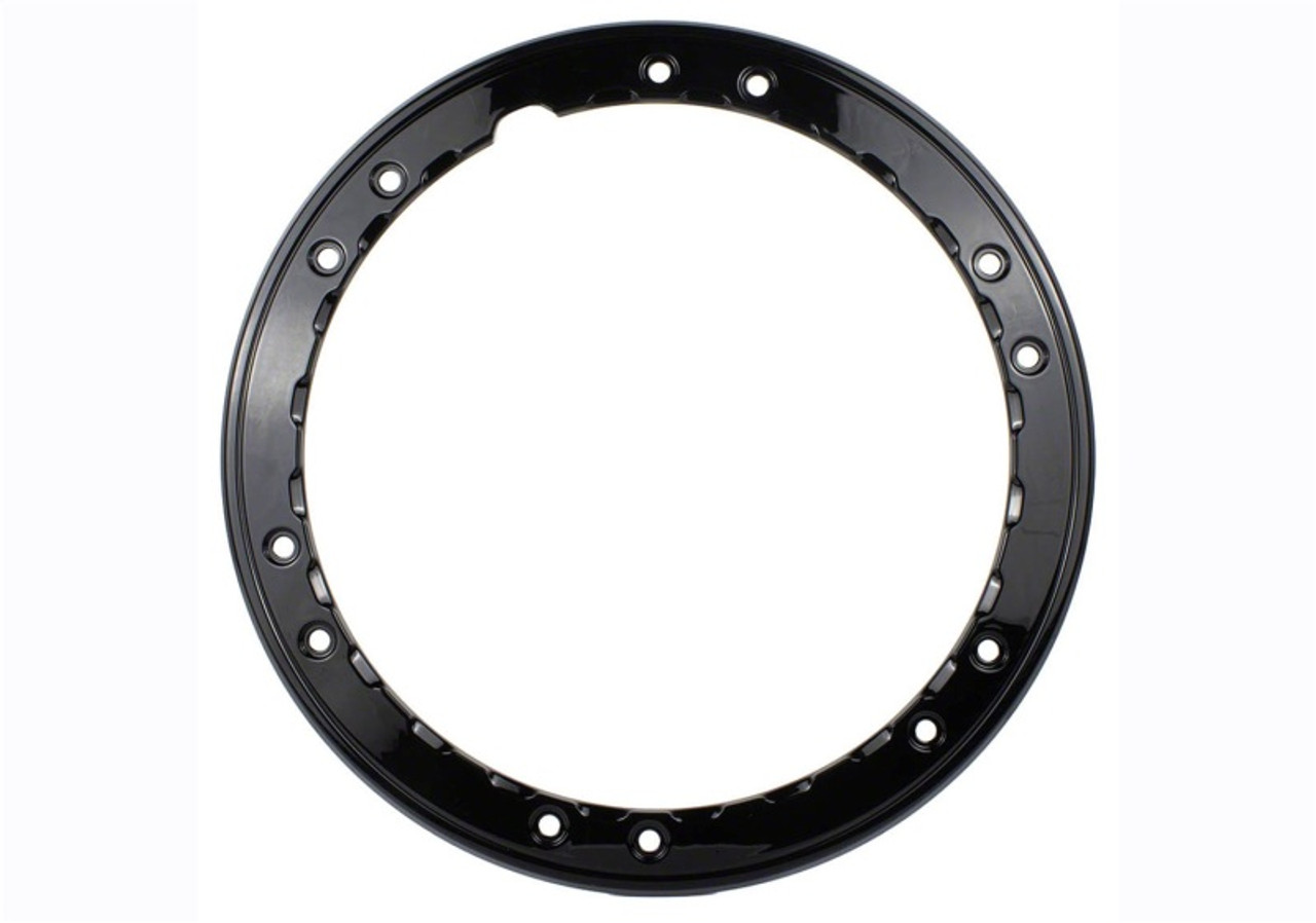 Ford Racing 21-22 Bronco Bead Lock Trim Ring Kit - Black - M-1021K-BLB