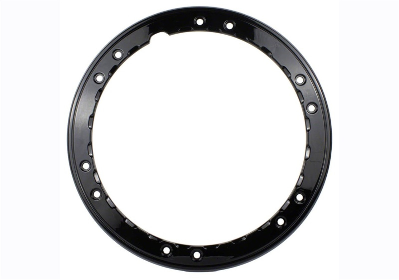 Ford Racing 21-22 Bronco Bead Lock Trim Ring Kit - Black - M-1021K-BLB