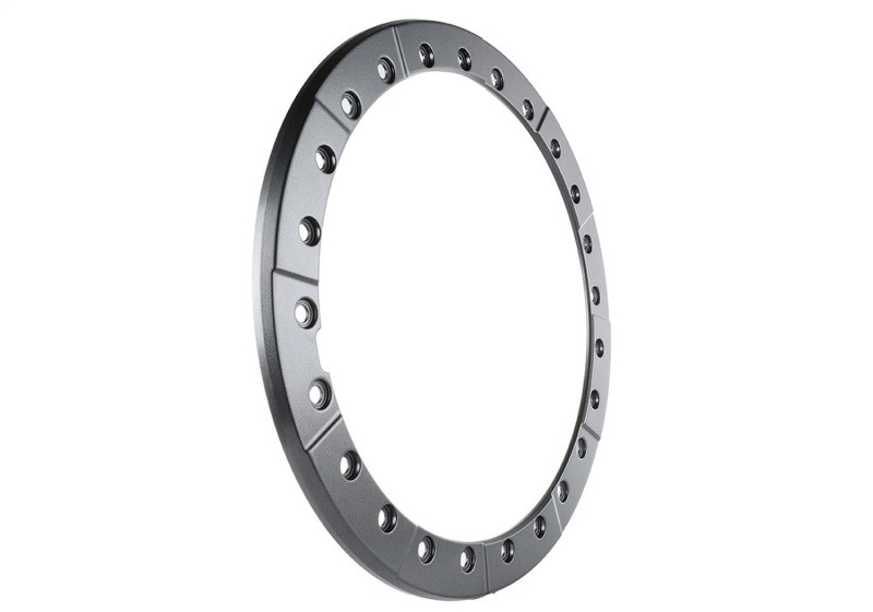 Ford Racing 2021+ Bronco Beadlock Trim Ring Kit - Gray - M-1021K-BLG