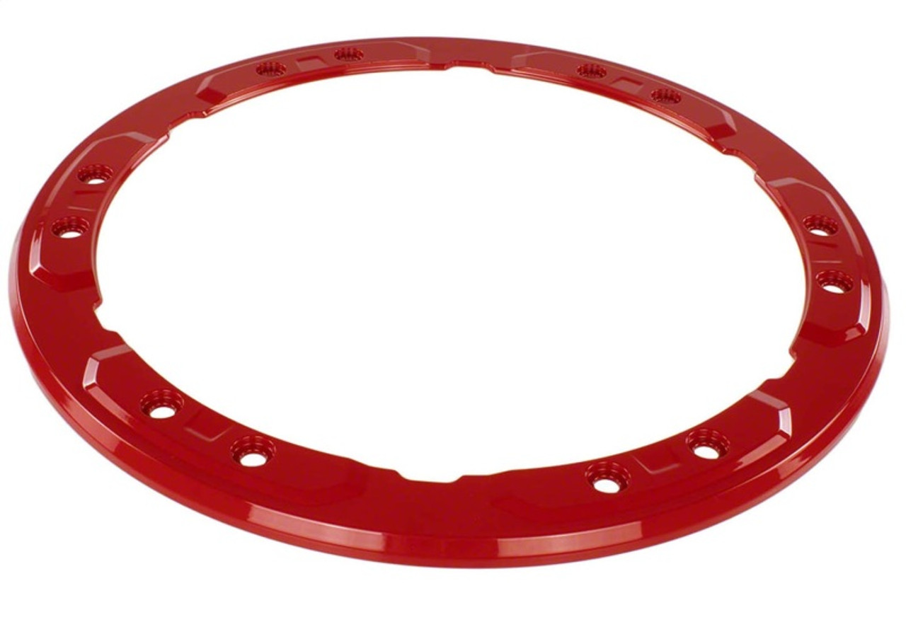 Ford Racing 2021+ Ford Bronco Functional Bead Lock Ring Kit - Red - M-1021K-BLR