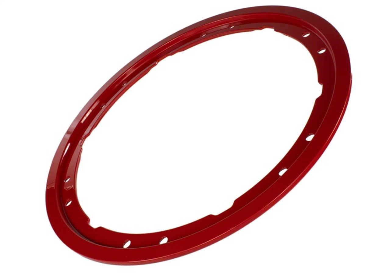 Ford Racing 2021+ Ford Bronco Functional Bead Lock Ring Kit - Red - M-1021K-BLR