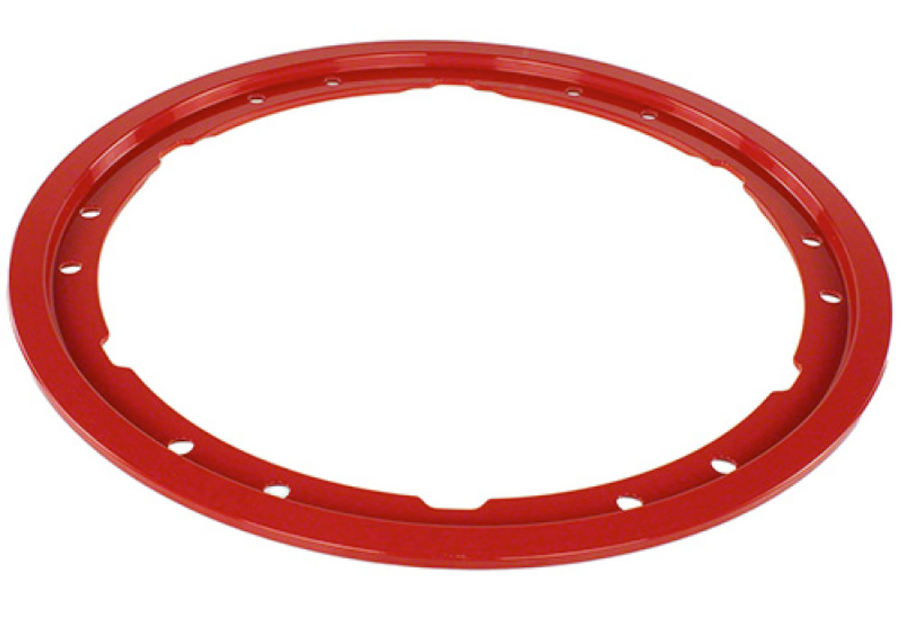Ford Racing 2021+ Ford Bronco Functional Bead Lock Ring Kit - Red - M-1021K-BLR