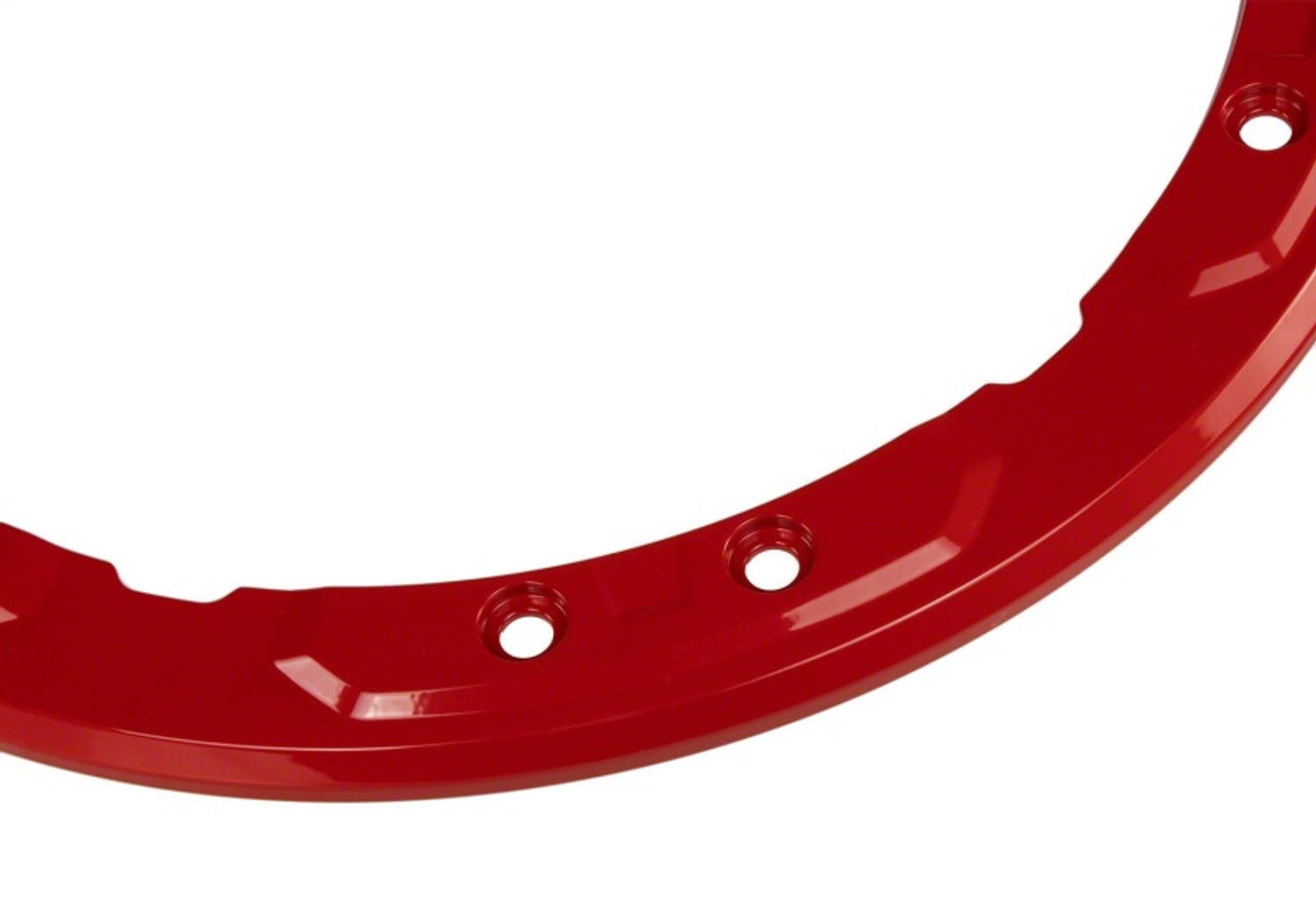 Ford Racing 2021+ Ford Bronco Functional Bead Lock Ring Kit - Red - M-1021K-BLR
