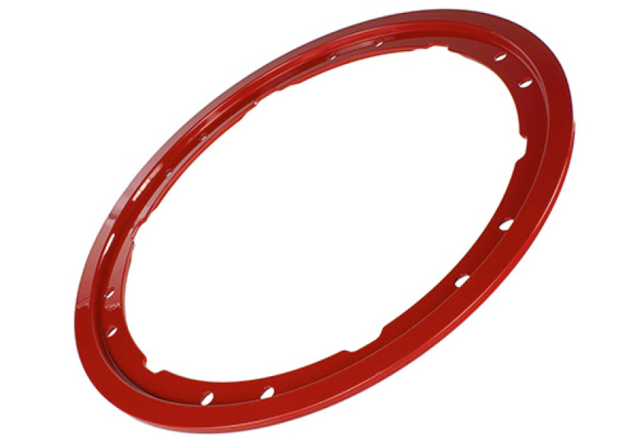 Ford Racing 2021+ Ford Bronco Functional Bead Lock Ring Kit - Red - M-1021K-BLR