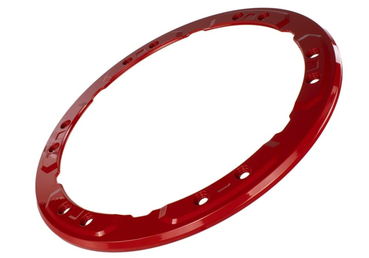 Ford Racing 2021+ Ford Bronco Functional Bead Lock Ring Kit - Red - M-1021K-BLR