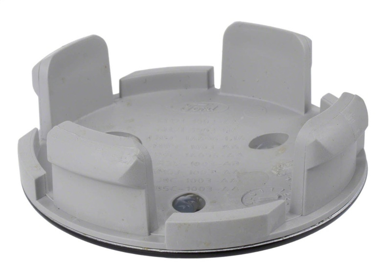 Ford Racing Ford Car Black & Chrome Wheel Center Cap Kit - Satin - M-1096K-BCS